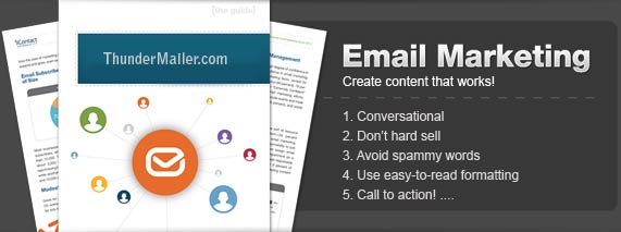 Tips for creating Email Marketing content that works | Thunder Mailer ...